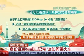 出门坐火车身份证丢失或者忘记带了该怎么办？一文了解图片