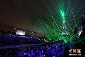 记者手记：开放场地下的奥运会开幕式体验图片