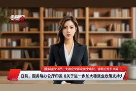 国务院办公厅：支持企业稳定就业岗位，激励企业扩岗吸纳就业视频封面