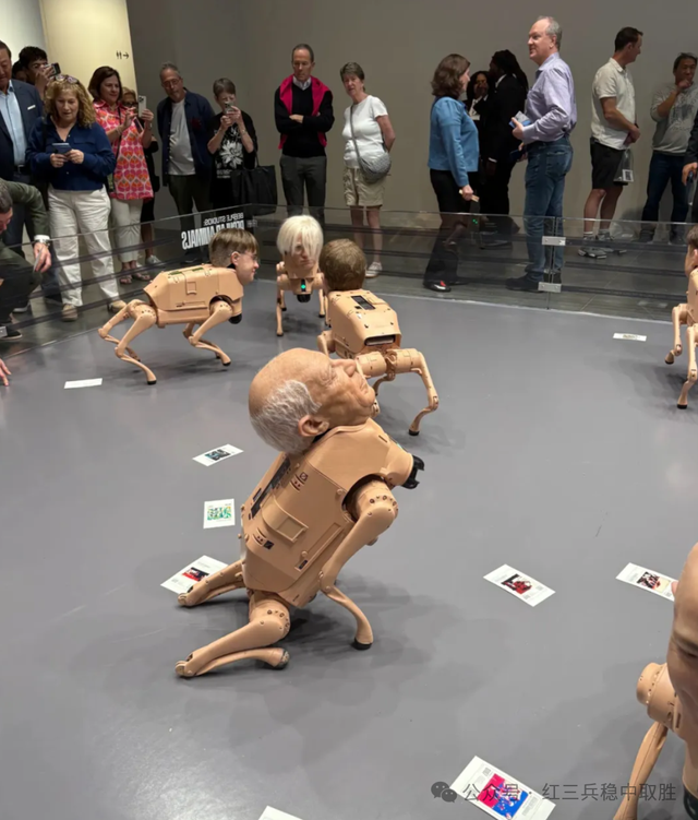 马斯克人头机器狗，70万一只被抢空！网友：太诡异了，十个道士才能镇住！