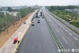 济南经十路东延完成交工验收，即将通车图片