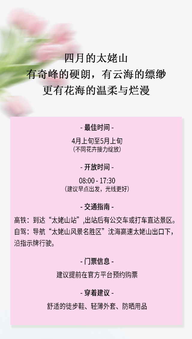 别辜负春天！4月宁德1景区进入颜值巅峰！快来赏花~