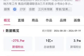 疯狂小杨哥直播间一周掉粉超百万，员工称公司正常办公，新授权账号急解绑图片