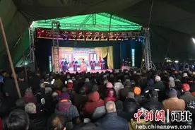 河北深州：传统戏曲献乡亲 文化惠民暖人心图片