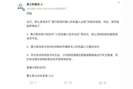 将开展人形机器人业务？赛力斯紧急回应图片