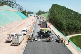 玉林将新增两个收费站！这条高速进入路面施工阶段图片