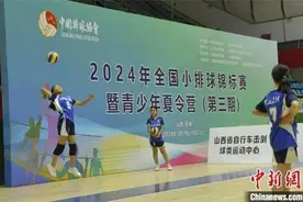 2024年全国小排球锦标赛在晋城市举办图片