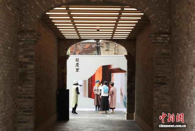 武汉延庆里成民众打卡新宠