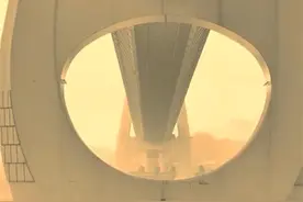 酷似“星际穿越”的重庆巴南白居寺大桥火了！市民建议完善基础设施，官方：听劝，已经安排图片