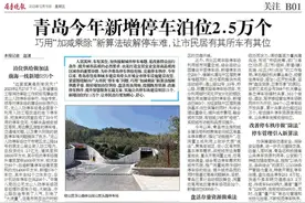 巧用新算法破解停车难，青岛今年新增停车泊位2.5万个图片