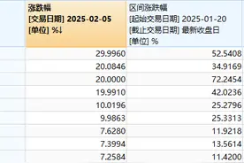 DeepSeek概念股开启蛇年热浪，多企业澄清未合作难阻大涨图片