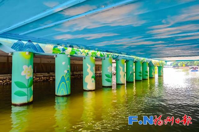 福州上新了丨12座桥梁，24幅彩绘！快来打卡福州“水上福道”！