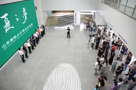 “夏之梦——山东画院太行写生作品展”暨“游观——张健水墨写生作品展”开幕图片