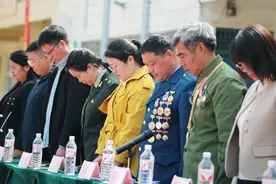 清明｜尉氏：清明祭英烈 同心固国防图片