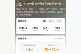 29元坐高铁商务座免费吃40元盒饭？12306：确有此事，需在饭点乘坐跨局列车图片