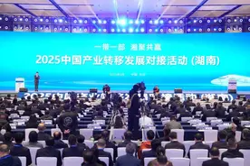 2025中国产业转移发展对接活动（湖南）开幕图片