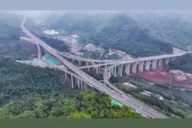 乐西高速乐山至马边段12月27日将实现全线通车，马边至昭觉段预计明年建成通车图片