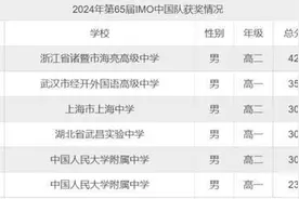 连续两届满分！这位高二学生在国际数学奥林匹克竞赛再次夺金图片