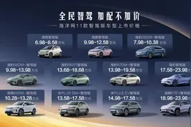 加速高阶智驾普及 比亚迪海洋网11款智驾版新车上市图片