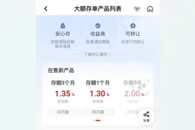 又降了，部分银行存款产品利率下调40个基点图片