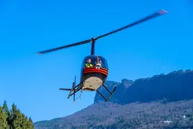 直升机带你飞！剑门关新春“空中之旅”解锁绝美新视角图片