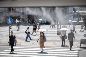 （外代一线）夏日日本东京街头图片