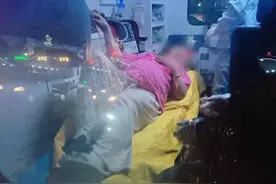 堵车遇上孕妇大出血，杭州高速上演一路“狂飙”图片