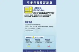 今早全省多个高速口临时关闭！杭州多地发布预警图片