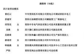 资阳20人上榜！四川省劳动模范和先进工作者拟表彰对象名单公布图片
