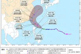 中央气象台10月29日06时发布台风预报图片