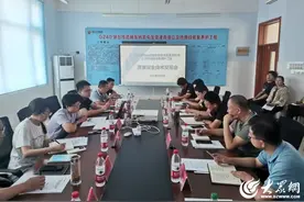 G240保台线武城东杨官屯至夏津青银立交桥南段中修工程召开质量安全技术交底会议图片