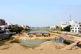 永汉镇大通桥修复工程有序推进图片