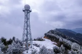 重庆云阳：部分高海拔地区迎来蛇年首场降雪图片