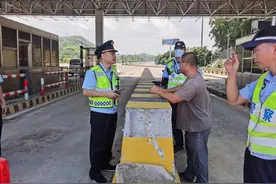 广州市开展专项行动，查处虎门大桥货车超限超载运输行为图片