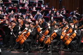 上海音乐学院庆祝建校97周年，逾300人演绎盛大交响图片