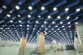 南京地铁7号线中段地铁站打造特色“艺术空间”图片