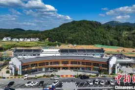 安徽首个开放式交旅融合服务区启用图片