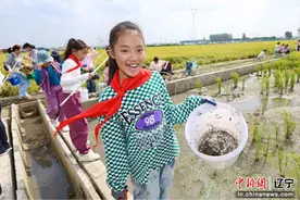 萌娃变农夫庆中秋！沈阳市和平区举行“探索稻香蟹肥”农趣科普实践活动图片