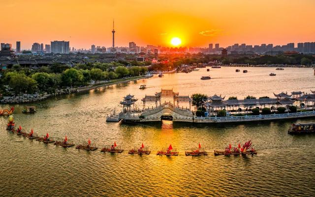 冬游开封必看！汴河游船三大航线+船型指南~