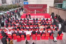 安徽庐江：购农特产年货 过美味幸福年图片