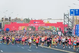 2023绍兴马拉松：男、女全马均破赛会纪录图片