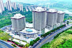 重庆首个艺术生态商业公园——悦来汇项目建设进度刷新图片