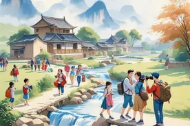 我AI的江苏丨荣登“国家榜”！AI眼里的“乡村旅游+”路线有多美？图片