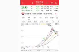 年度 10倍牛股或被*ST，连续两天一字跌停图片