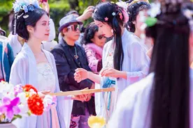 岭南春色赋新章，2025广州湾区花朝节落幕图片