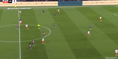 西甲：巴萨3-1逆转马竞