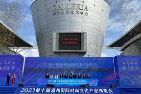 快讯！2023第十届温州国际时尚文化产业博览会开幕图片