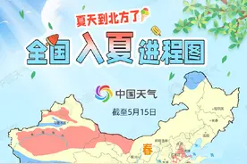 今年全国入夏进程图发布：多地夏来早，高温大“烤”将登场图片