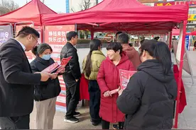 春风送岗 河南镇平举行2025年首场大型专场招聘会图片