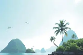 无居民海岛存在非法旅游 部分饮用水源地围塘养鱼图片